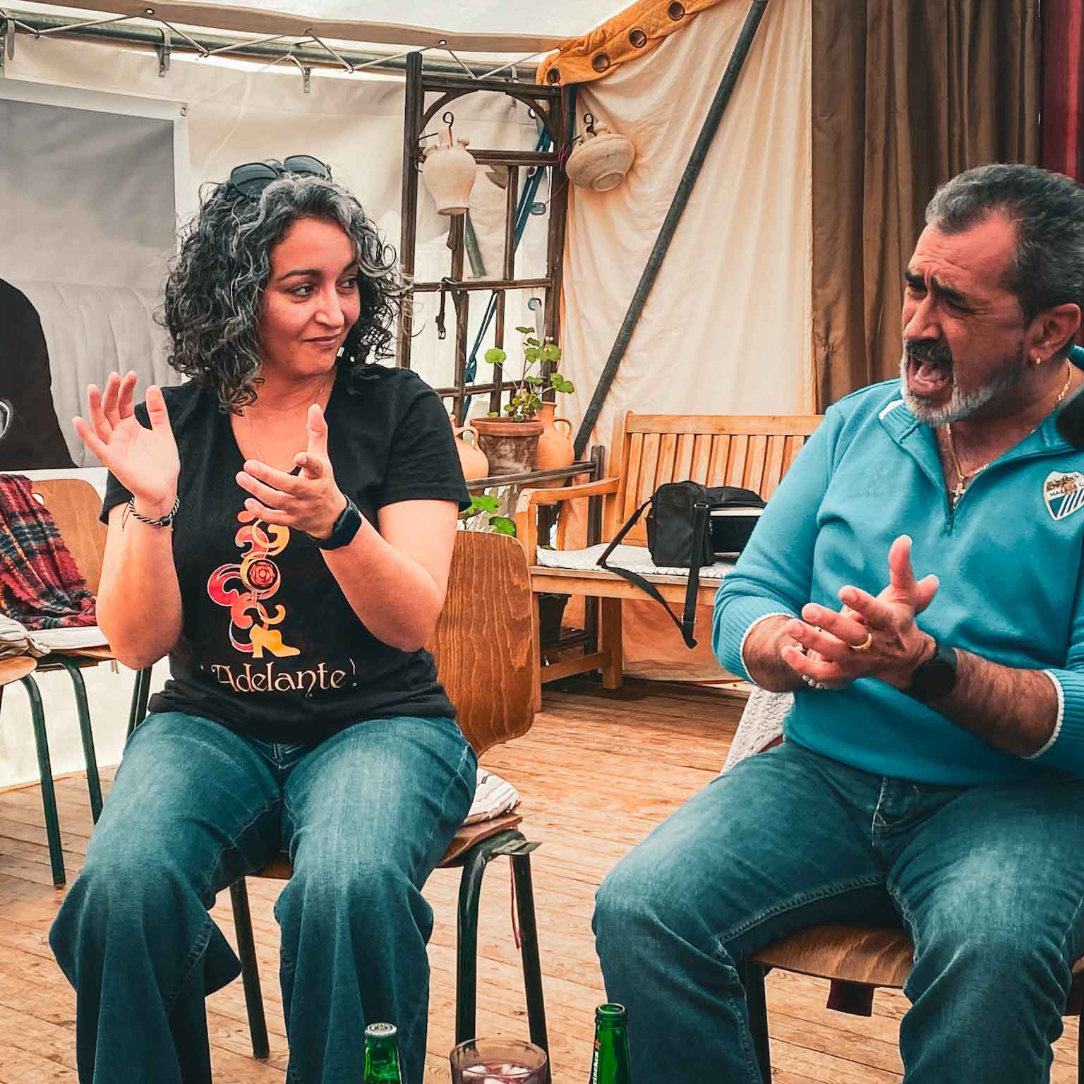 Samira Ramrami et Pascual Ruiz