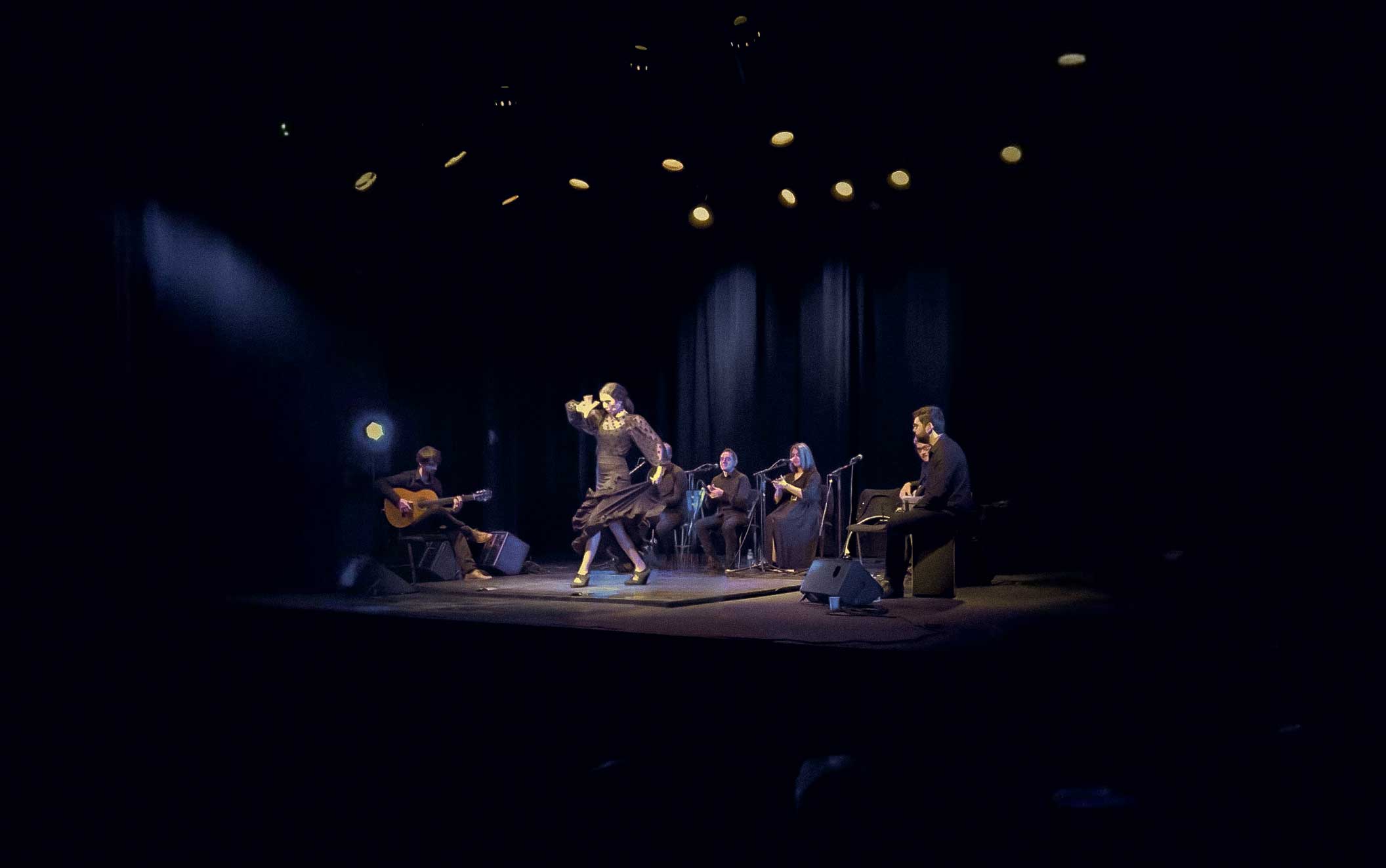 Première du troisième spectacle de flamenco, Regreso, par la compagnie Minera en 2024.